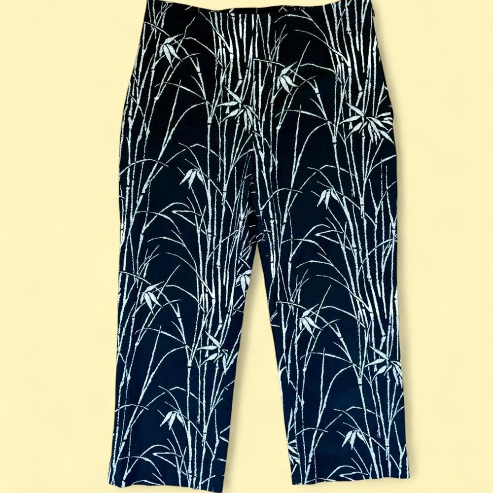 Talbots black white bamboo